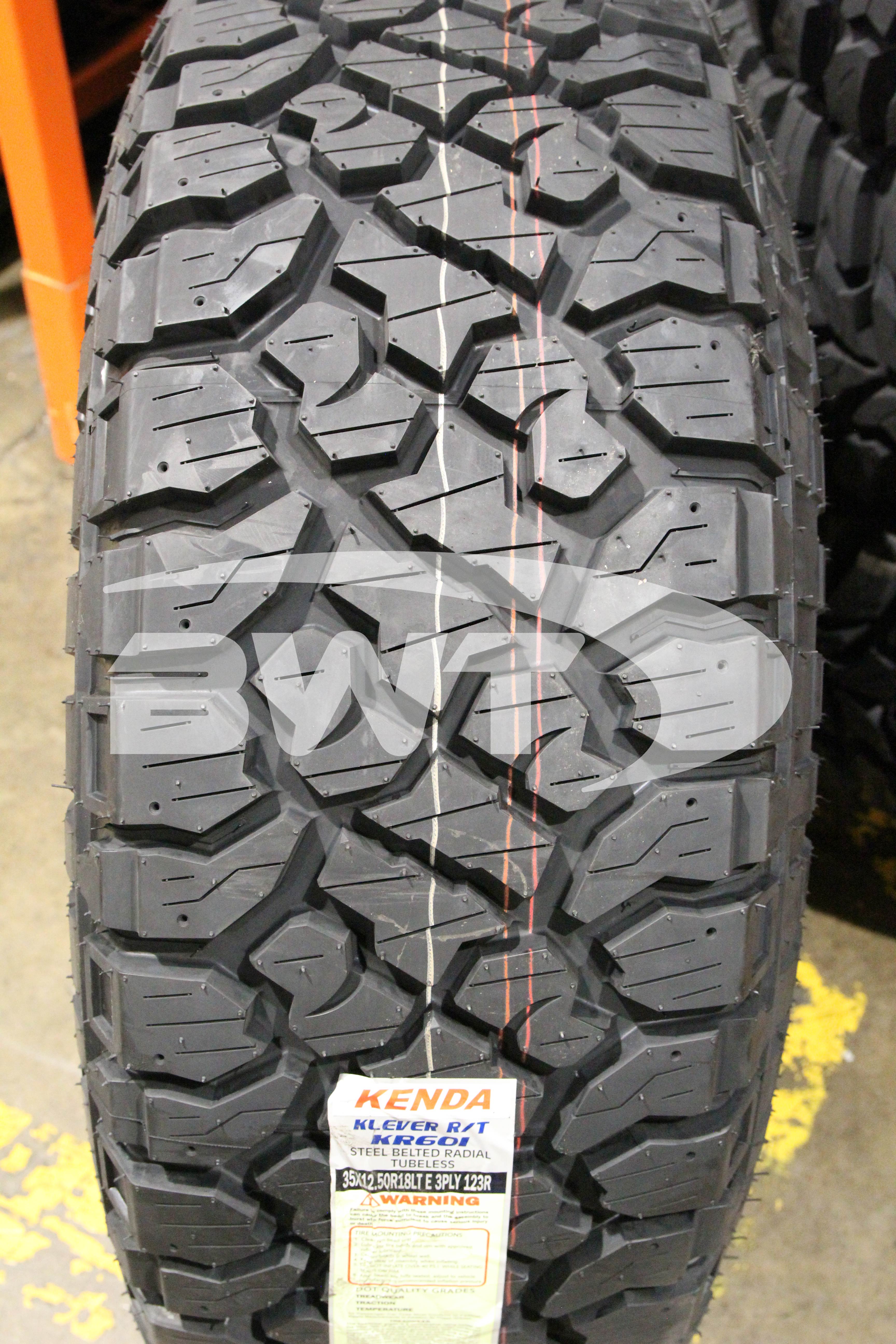 Kenda Klever R/T KR601 Tire(s) 35X12.50R18 LRE BSW 123R 35125018 - 0