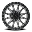 20x9 Arena Wheel Mission Satin Gun Metal Center Satin Black Lip 6x135 ET0 CB87.1
