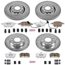 PowerStop Z26 Street Performance Ceramic Brake Pad and Drilled & Slotted Rotor K