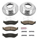 PowerStop Z23 Daily Driver Carbon-Fiber Ceramic Brake Pad and Drilled & Slotted