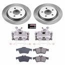 PowerStop OE Stock Replacement Low-Dust Ceramic Brake Pad, Rotor and Caliper Kit