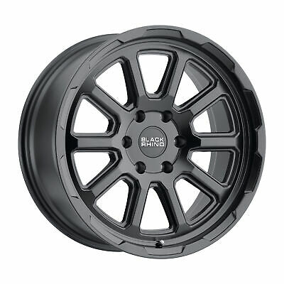 18X9.5 Black Rhino Chase Black-Matte Wheel/Rim 6x139.7 ET-18 6-139.7