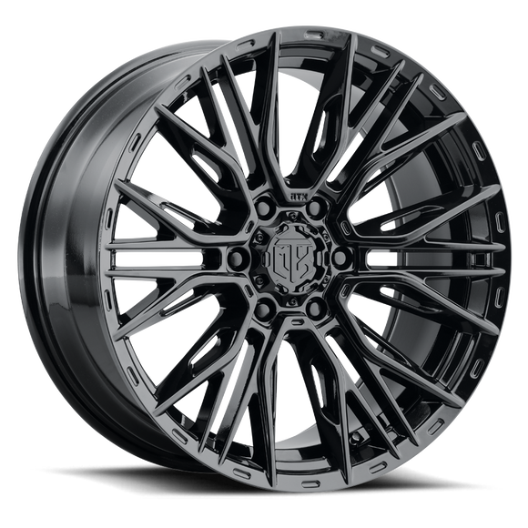 20x10 MTX Gangstar Gloss Black 6x139.7 ET-18 CB106.1 Wheel