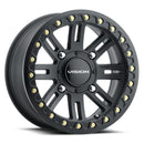 15x7 Vision 356 Manx 2 Beadlock Satin Black 4x136 ET13 Wheel Rim
