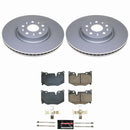 PowerStop Z23 Daily Driver Premium Carbon-Fiber Ceramic Brake Pad and Fully Coat