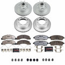 Z36 Truck & Tow Premium Carbon-Fiber Ceramic Brake Pad and Fully Coated Rotor Ki