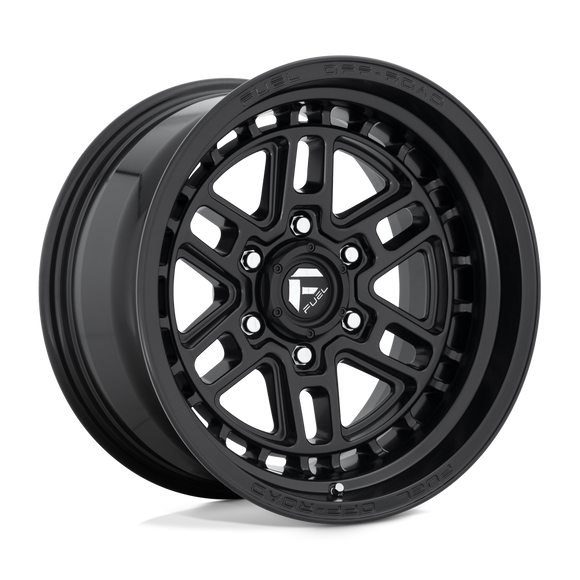 17X9 Fuel D667 NITRO Matte Black 6X139.7 ET1 wheel/rim