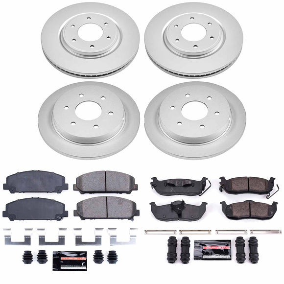 Z23 Daily Driver Premium Carbon-Fiber Ceramic Brake Pad and Fully Coated Rotor K