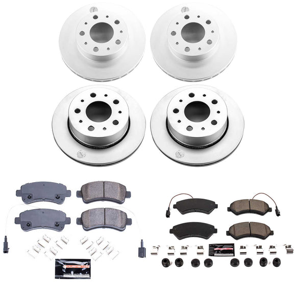 Z23 Daily Driver Premium Carbon-Fiber Ceramic Brake Pad and Fully Coated Rotor K