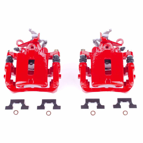 Rear PowerStop Caliper Set For Jaguar S-Type