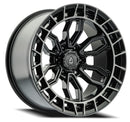 22x9.5 Arena Wheels Recon Gloss Black Machined DDT Lip 6x139.7 ET20