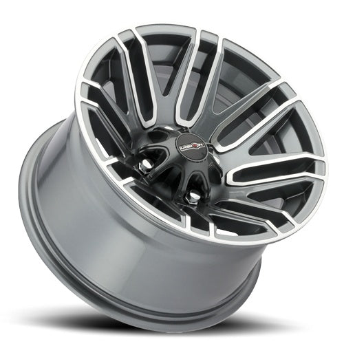 14x8 Vision 112 Assault Gunmetal Machined Face 4x156 ET-10.2 Wheel Rim