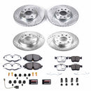 PowerStop Z23 Daily Driver Carbon-Fiber Ceramic Brake Pad and Drilled & Slotted