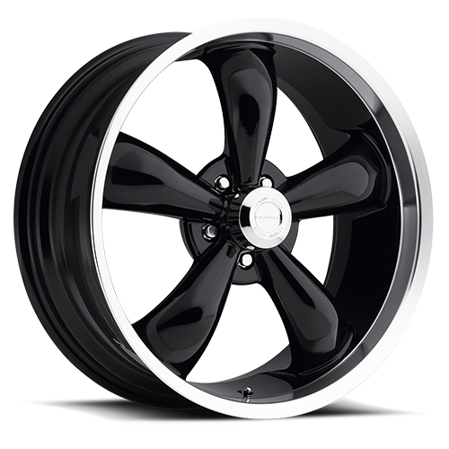 18x8.5 Vision 142 Legend 5 Black Machined Lip 5x114.3 5x4.5 ET10 Wheel Rim