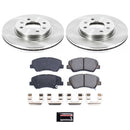 PowerStop OE Stock Replacement Low-Dust Ceramic Brake Pad and Rotor Kit