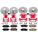 PowerStop Z23 Daily Driver Carbon-Fiber Ceramic Pads Drilled & Slotted Rotor & C