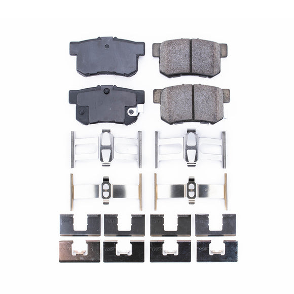 PowerStop Z17 Evolution Ceramic Brake Pads With Hardware