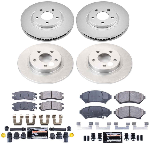 Z23 Daily Driver Premium Carbon-Fiber Ceramic Brake Pad and Fully Coated Rotor K