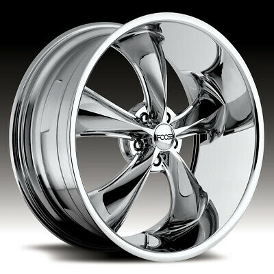 18x10 Foose Legend Chrome Wheel/Rim 5X114.3 5-114.3 5x4.5 18-10