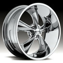 18x10 Foose Legend Chrome Wheel/Rim 5X114.3 5-114.3 5x4.5 18-10