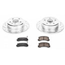 PowerStop Z23 Daily Driver Carbon-Fiber Ceramic Brake Pad and Drilled & Slotted