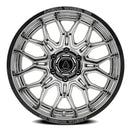 22x12 Arena Wheel Violator Milled And Polished Wheel 6x139.7 ET-44 CB106.1