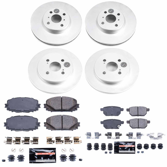 Z23 Daily Driver Premium Carbon-Fiber Ceramic Brake Pad and Fully Coated Rotor K