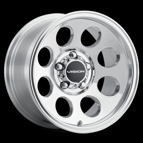 16X10 Vision Midway Polished 5x114.3 ET-25 Wheel Rim