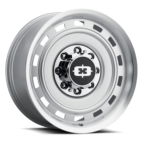 20x10 Vision 54 Cheyenne Silver Machined Lip Wheel 5x5 ET0 CB78.1