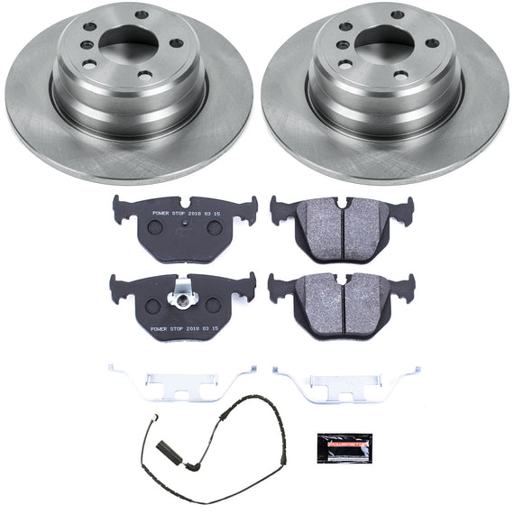 PowerStop Track Day Spec High-Performance Brake Pad and Rotor Kit