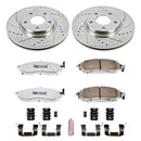 PowerStop Z26 Street Performance Ceramic Brake Pad and Drilled & Slotted Rotor K