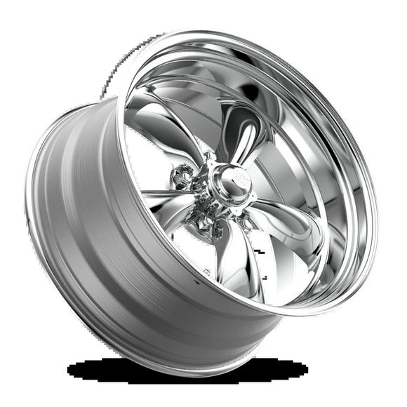 17x8 American Racing Torq Thrust II 1 Pc Polished Wheel 5x120.7 17-8 ET-11