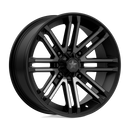 16X7 MSA Offroad Rogue Satin Black Titanium Tint 4x137 M40-06737