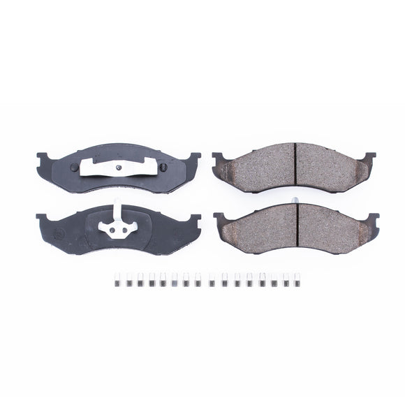 PowerStop Z17 Evolution Ceramic Brake Pads With Hardware