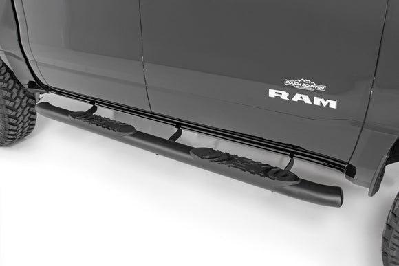 Oval Nerf Step - Crew Cab - Black - Ram 1500 (19-23)/1500 TRX (21-23)