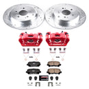 PowerStop Z23 Daily Driver Carbon-Fiber Ceramic Pads Drilled & Slotted Rotor & C