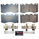 PowerStop Z23 Evolution Sport Carbon-Fiber Brake Pads With Hardware
