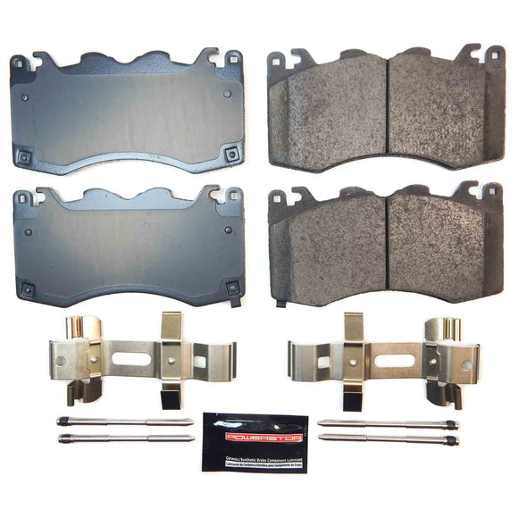 PowerStop Z23 Evolution Sport Carbon-Fiber Brake Pads With Hardware
