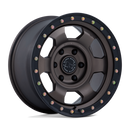 17X8.5 Black Rhino BR029 Trooper Bronze Matte Black Lip 6X139.7 ET-10 Wheel