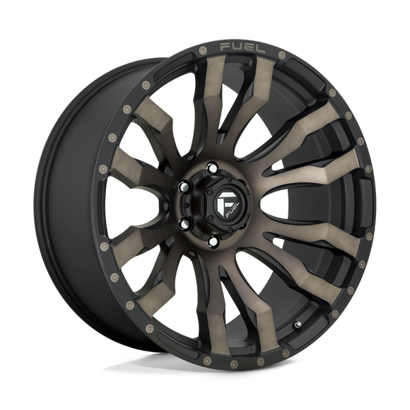 22x10 Fuel Off-Road D674 Blitz Matte Black Double Dark Tint 6x139.7 ET-18 Wheel