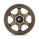 17X9 Fuel D666 Shok Matte Bronze 6X139.7 ET-12 wheel/rim
