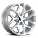 20x9 Replica SNWFL Silver Machined Face 6x139.7 ET27 wheel/rim