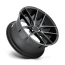 20X10.5 Niche M130 TARGA Matte Black Double Dark Tint 5X130 ET40 wheel/rim