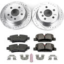 PowerStop Z23 Daily Driver Carbon-Fiber Ceramic Brake Pad and Drilled & Slotted