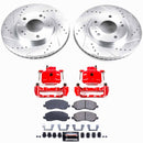 PowerStop Z23 Daily Driver Carbon-Fiber Ceramic Pads Drilled & Slotted Rotor & C