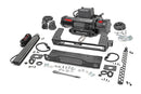 Rough Country 9500S High Winch Mount Kit With 20" LED For Ford Bronco 21-23