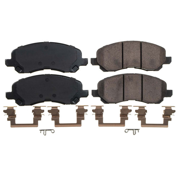 PowerStop Z17 Evolution Ceramic Brake Pads With Hardware