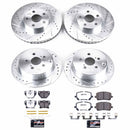 PowerStop Z26 Street Performance Ceramic Brake Pad and Drilled & Slotted Rotor K