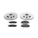 PowerStop Z23 Daily Driver Carbon-Fiber Ceramic Brake Pad and Drilled & Slotted