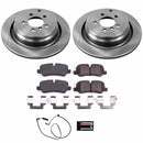 PowerStop OE Stock Replacement Low-Dust Ceramic Brake Pad and Rotor Kit